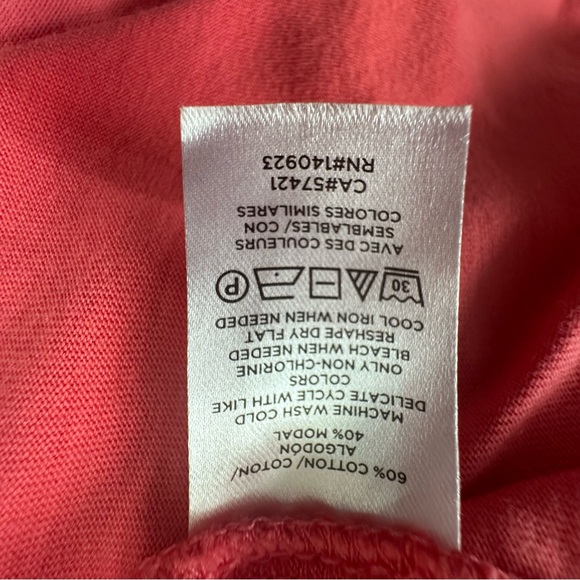 Loft Modern Wedge Tee Pink Size XL - Picture 4 of 5